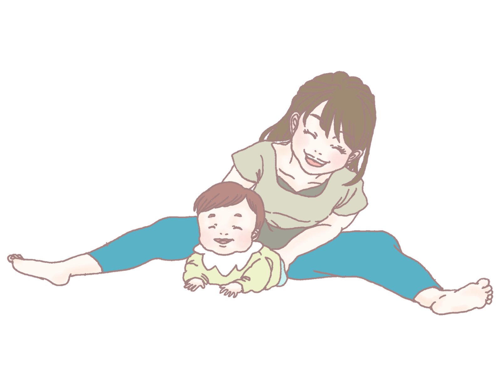 あかちゃんとママのふれあい体操